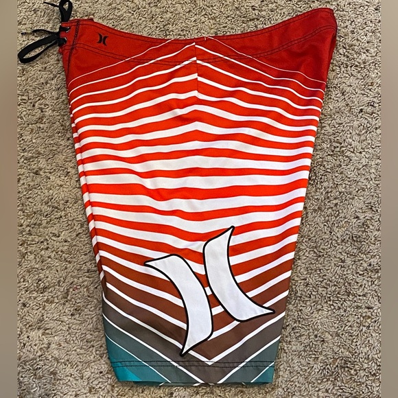 Men's Hurley Casual Swimming Surf Beach Board Shorts No Mesh Size 36 VGC - Picture 4 of 6